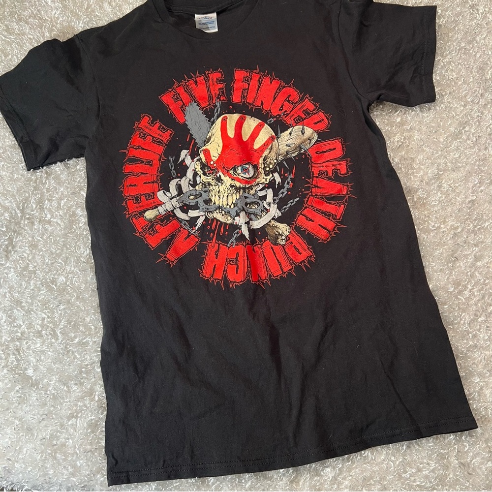 Five Finger Death Punch T-Shirt Black - Size Small